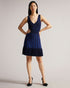 JULOTE-Dresses-Flippy Knit Skater Dress- Ted Baker Romania